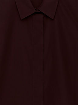 Camisa de popelina de corte regular fit - H&m фото 3
