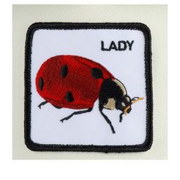 Бейсболка Goorin Brothers 101-0387 с нашивкой белая