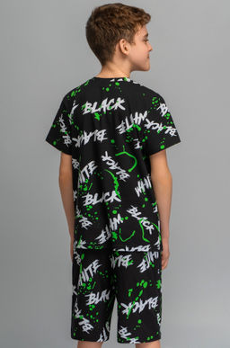 Хлопковый костюм для мальчика Happyfox