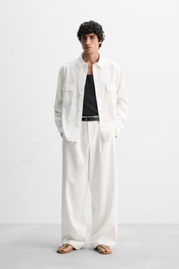 LYOCELL/COTTON OVERSHIRT