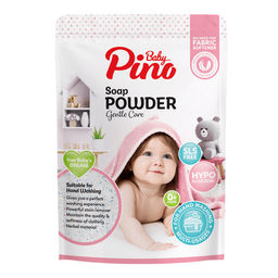 Baby Pino Мыльный порошок для стирки детского белья гипоаллергенный 0+ / Laundry Detergent Pink, автомат, 800 г
