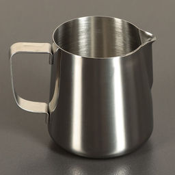 Молочник-питчер, 350 мл, нержавеющая сталь, хромированный