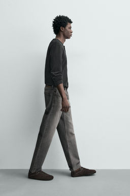 JEANS REGULAR FIT / Gris - Zara фото 6