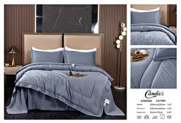 -68% Одеяло Candies Страйп сатин с простыней и наволочками ODCANSS02 Евро
