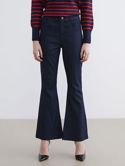 Flare Kad?n Jean Pantolon