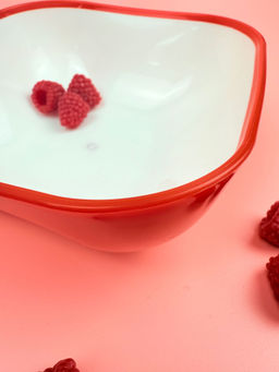 Цена за 2 шт. Миска пластиковая 800мл (цвет микс) OLS-179-21