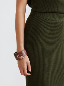 Dar Fit Y?rtma?l? Etek