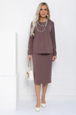 Костюм Очарование стиля (какао) К12788-25М - Lt collection фото 8