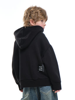 Зипка толстовка для мальчика с шевроном 22-0430 графит - Mini maxi фото 13