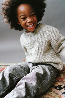 BLENDED KNIT SWEATER - Zara фото 3