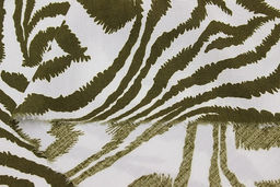 Штапель Сафари цв.т.зеленый хаки, ш.1.44м, вискоза-100%, 90гр/м.кв - Купава фото 2