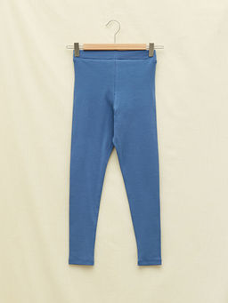 Beli Lastikli Basic K?z ?ocuk Uzun Tayt - Waikiki фото 2