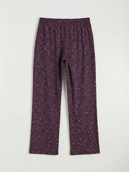 Beli Lastikli Desenli Kad?n Pijama Alt?