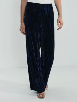 Широкие брюки из бархата / Zarina