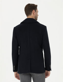 Lacivert Slim Fit Ka_e Kaban