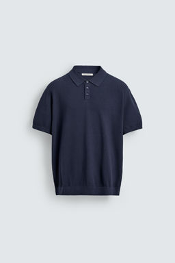POLO PUNTO REGULAR FIT PIQU? / Azul - Zara фото 7