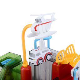 Автотрек на батарейках, в коробке