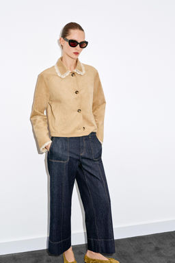 FAUX SUEDE JACKET - Zara фото 21