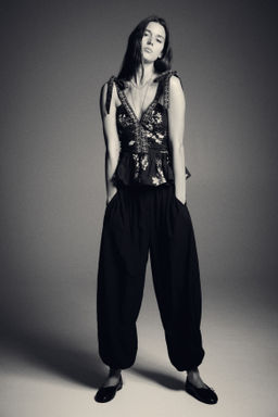 Top con tirantes de lazo y peplum - H&m фото 4