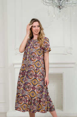 Платье женское из кулирки Кармелита восток - Амадэль фото 8