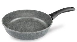 Сковорода Готовить легко Stone Gray несъемная ручка, 22 см - Нева металл посуда фото 3