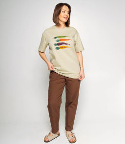 Футболка #КТ2550, фисташковый - Dommod фото 4