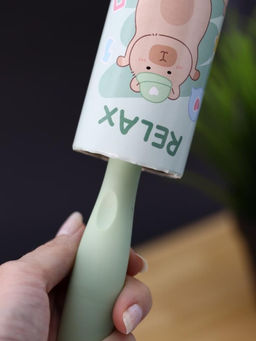 Ролик для чистки одежды "Capybara relaxing", 10 см*60 листов