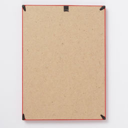 Фоторамка пластик L-1 21х30 см красный (пластиковый экран)