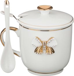 КРУЖКА ЗАВАРОЧНАЯ C ЛОЖКОЙ И МЕТАЛЛ. СИТОМ LEFARD VENEZIA 350 МЛ