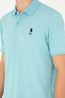 Мужская мятная футболка - U.s. polo assn фото 7