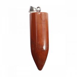 Подвеска маятник камень Красная яшма Притягивает личное счастье, благополучие и удачу - Сандаловый дом фото 2