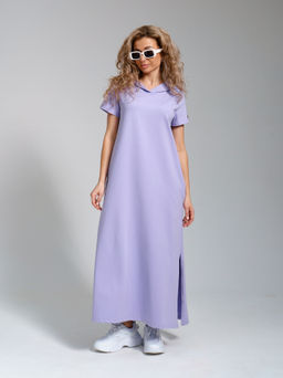970 Платье-мантия "Лиловый"