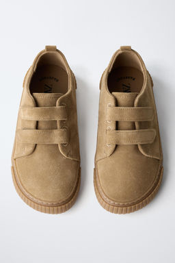 SPLIT SUEDE BAREFOOT TRAINERS