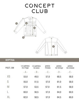 Куртка джинсовая жен. Wenover_jacket набивка - Concept club фото 5