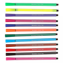 Фломастер 16,3х0,9х0,9см, набор 12 цветов, в пластиковом тубусе д5см h17,7см (Китай)