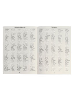 Тренажёр по русскому языку «3500 словарных слов 1-4 класс», 24 стр.