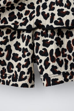 FALDA BERMUDA ANIMAL PRINT / Leopardo - Zara фото 4