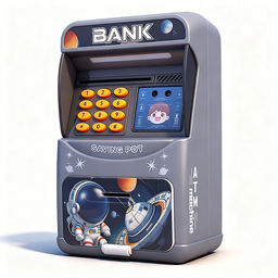 Копилка "Мой первый банкомат" (свет, звук) в коробке