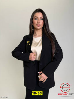 Пиджак женский однотонный - Bruno фото 2