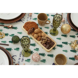 Скатерть Доляна Елочки 145х2003см,100%пэ, рогожка 130 гр/м  фото 11