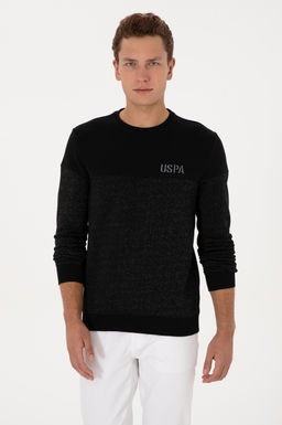 Erkek Siyah Sweatshirt