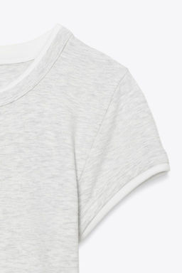 DOUBLE T-SHIRT - Zara фото 9