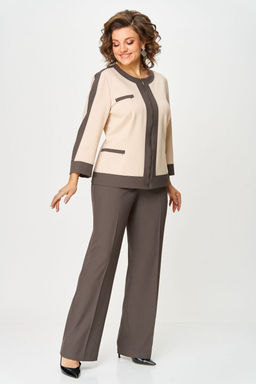 Костюм Aira Style 24232 бежево-коричневый