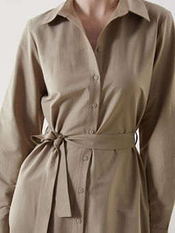 Poplin Kad?n G?mlek Elbise