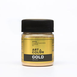 Кандурин Art Color Золото, пищевой краситель для внешнего декорирования кондитерских изделий, 10 г