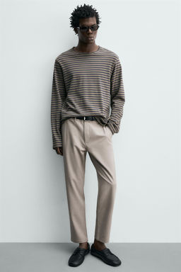 PANTAL?N CHINO ESTRUCTURA CONFORT / Vis?n claro - Zara фото 6