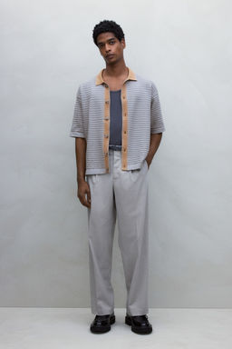 Camisa en punto pointelle Regular Fit - H&m фото 3