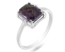 Кольцо из серебра аметист, Заира