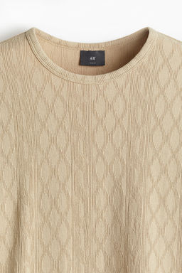 Camiseta con textura Slim Fit - H&m фото 4