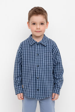 Crockid _ КР 302609/серо-голубой,клетка к514 жакет для мал